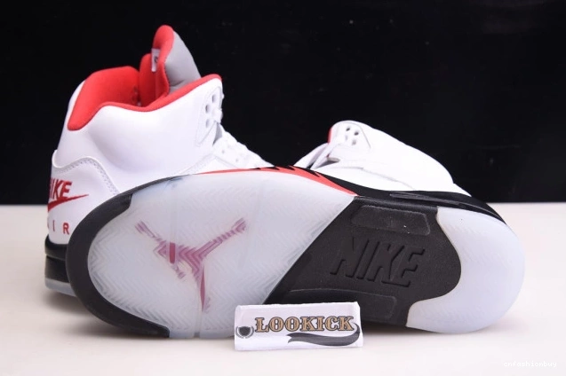 DA1911-102 Retro (2020) 5 Fire Silver Red Air Jordan Tongue 1009